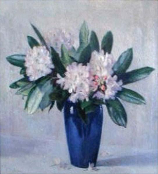 unknow artist Rhododendrons by Clara Burbank oil painting image